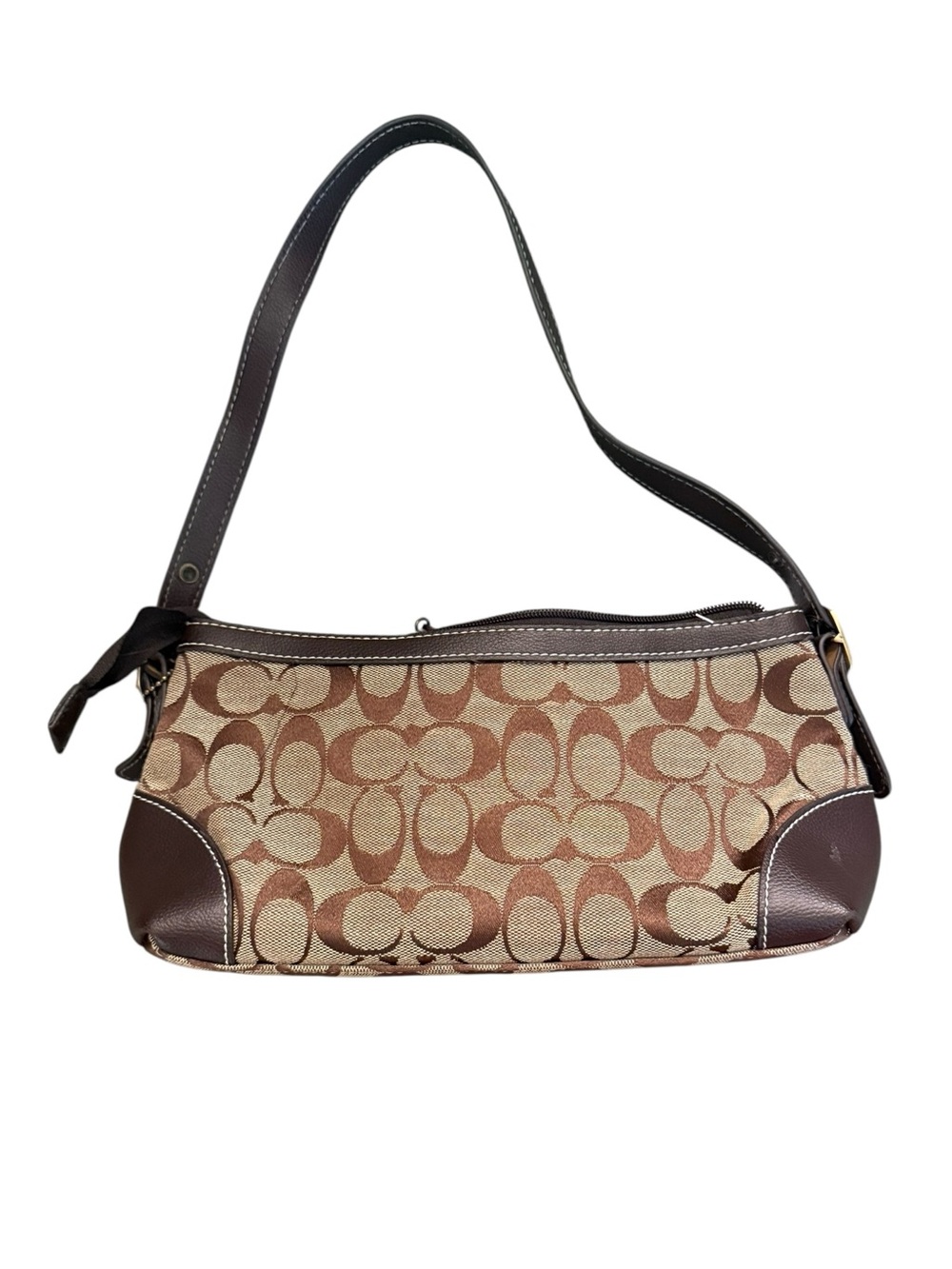 Coach Y2K mini handbag, Leather strap